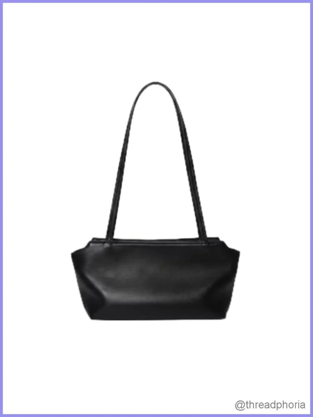 Genuine Sheepskin Leather Hobo Shoulder Bag Minimalist